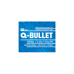 BB Q-Bullet 0,20 Gram 20 Kg lık 6 mm Bilye - Poligon Boncuk BB Q-Bullet 0,20 Gram 20 Kg lık 6 mm Bilye - Poligon Boncuk