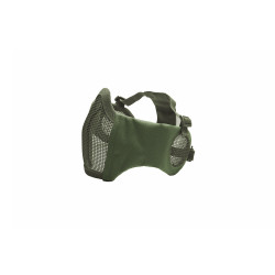 Airsoft Yeşil Demir Hasır Yüz ve Kulak Koruma Maskesi  Airsoft Yeşil Demir Hasır Yüz ve Kulak Koruma Maskesi