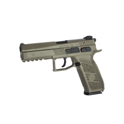 CZ P09 Tan Rengi Green Gazlı BLOWBACK Airsoft Tabanca CZ P09 Tan Rengi Green Gazlı BLOWBACK Airsoft Tabanca