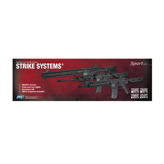 ASG Strike System MT18 Carbine  Polimer Gövde Airsoft Tüfek ASG 18900