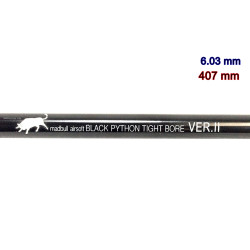 Madbull Black Python 6.03mm  Hassas Alüminyum 407mm İç Namlu Madbull Black Python 6.03mm  Hassas Alüminyum 407mm İç Namlu