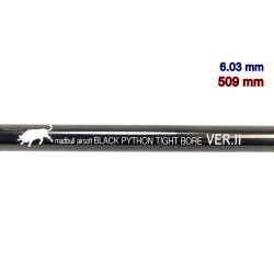 Madbull Black Python 6.03mm  Hassas Alüminyum 509mm M16A2 İç Namlu Madbull Black Python 6.03mm  Hassas Alüminyum 509mm M16A2 İç Namlu