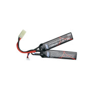 LiPo 7,4 volt 2S 1300 MAH 20C Pil