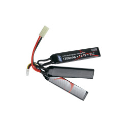 LiPo 11.1 volt 3S 1300 MAH 25C Pil LiPo 11.1 volt 3S 1300 MAH 25C Pil