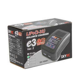 SKYRC E3 2S 3S LiPo Dengeleme Şarj Cihazı AC 110V-240V SKYRC E3 2S 3S LiPo Dengeleme Şarj Cihazı AC 110V-240V