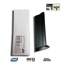 ASG MK23 Airsoft Tabanca  GAS Yedek Şarjör 14765