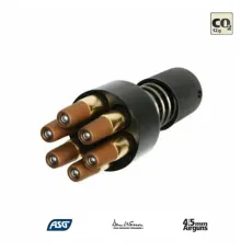 Asg Dan Wesson Havalı 4.5 mm. Speedloader ve Yedek Mermi