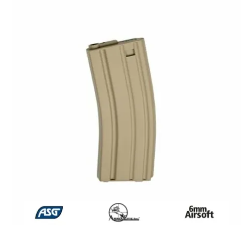 ASG 30BB LOW CAP M15/M16 TAN AEG Airsoft Tüfek Şarjörü 17125
