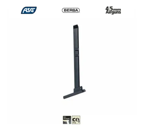 ASG BERSA THUNDER 9 PRO CO2 Havalı Tabanca Yedek Şarjör