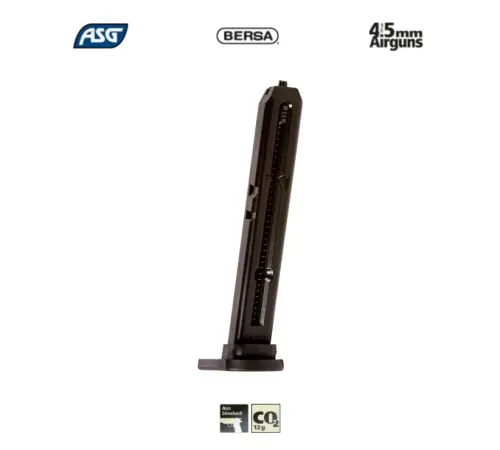 ASG BERSA THUNDER 9 PRO CO2 Havalı Tabanca Yedek Şarjör