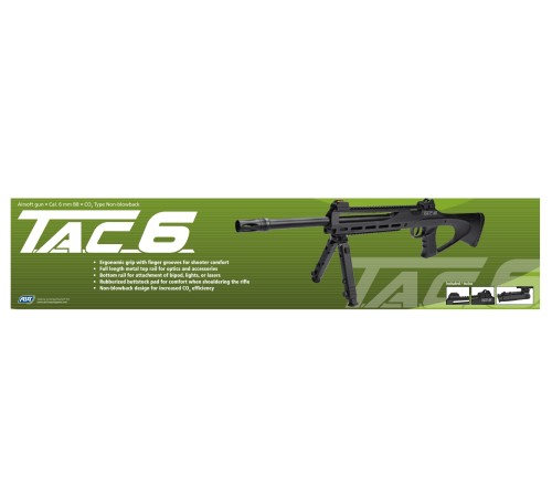 ASG Airsoft TAC6 Sniper CO2 Airsoft Tüfek 18105
