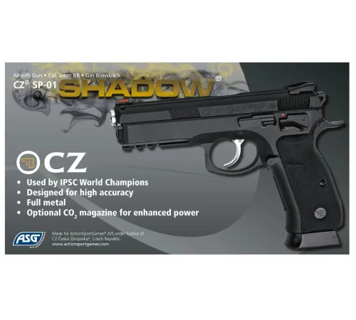 ASG CZ SP-01 Shadow Airsoft Tabanca
