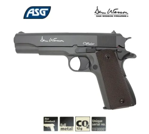 ASG Dan Wesson VALOR 1911 4.5mm Full Metal Havalı Tabanca
