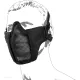ASG Metal Mesh Mask Koruma Maskesi - Siyah 19079