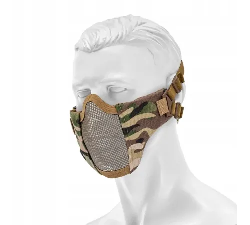 ASG Çene Ağız Korumalı Airsoft Maske Kamuflaj