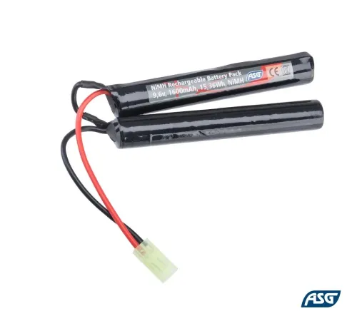 ASG Airsoft Nimh Pil 9.6v 1600Mah High Performance