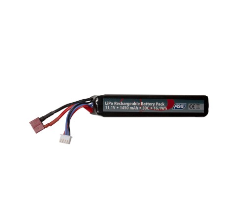 ASG 11,1V 1450 mAh 30C LiPo T-Plug Li-po Pil
