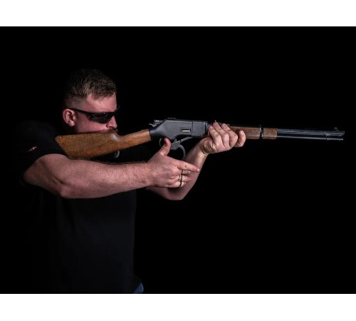 ASG Barra 1866 Kovboy Serisi Havalı Tüfek Siyah 4.5mm Pelet