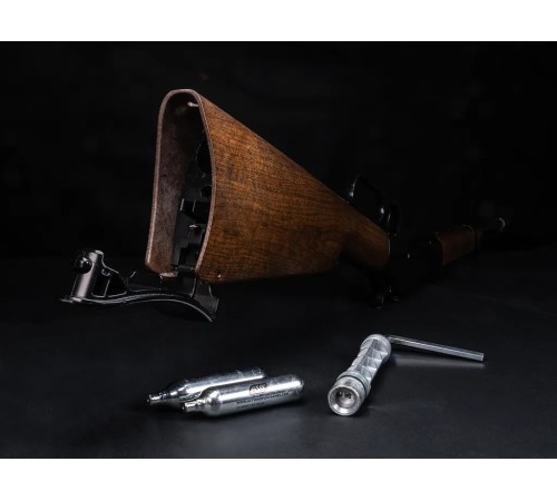 ASG Barra 1866 Kovboy Serisi Havalı Tüfek Siyah 4.5mm Pelet