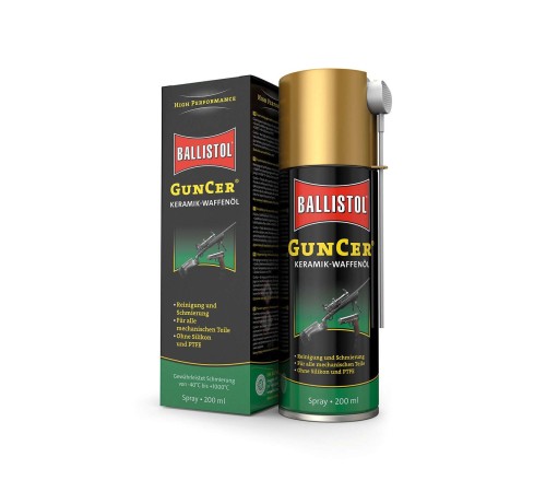 Ballistol Guncer Ceramic Gun Sprey Yağ 200 ml