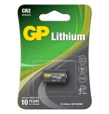 GP Batteries GPCr2 DlCr2/Cr2, Boy Lityum Pil, 3 Volt, Tekli Kart