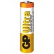 GP Batteries GP15AU Ultra Alkalin Lr6/E91/AA Kalem Pil, 1.5 Volt, 4′lü Kart
