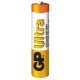 GP Batteries GP24AU Ultra Alkalin LR03/E92/AAA İnce Kalem Pil, 1.5 Volt, 40’lı Paket