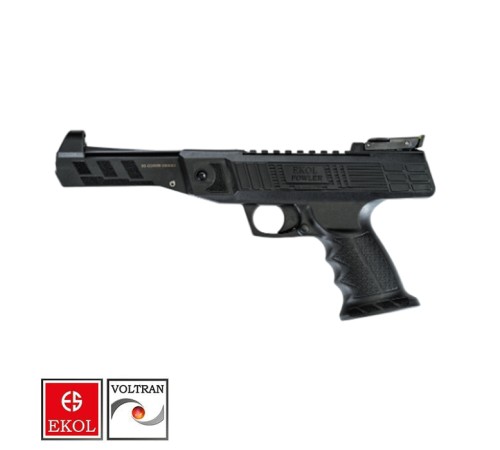 EKOL FOWLER Kırmalı Havalı Tabanca Siyah 4.5 mm
