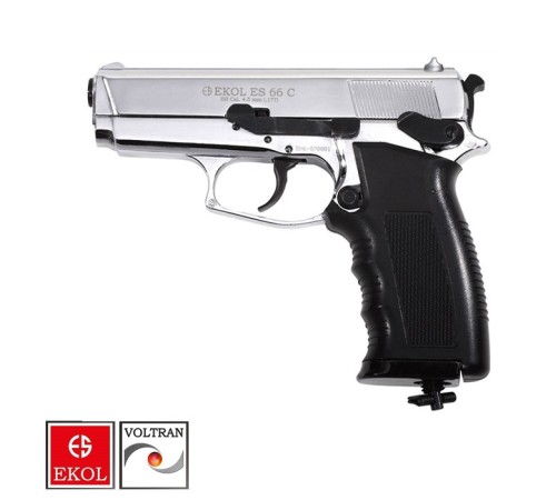 EKOL S66 Compact Parlak Beyaz Havalı Tabanca