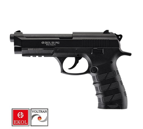 EKOL S P92 Polimer Siyah Havalı Tabanca