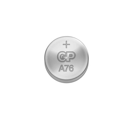 GP Batteries GPA76 LR44/A76/V13GA/AG13 Boy Alkalin Düğme Pil, 1.5 Volt, 5’li Kart