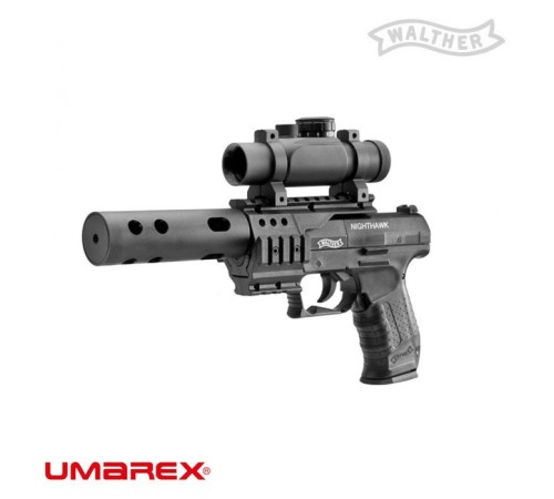UMAREX Walther Nighthawk 4,5mmHavalı Tabanca Siyah