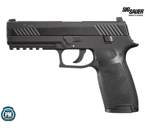 Sig Sauer P320 Siyah Blowback Pelet Havalı Tabanca