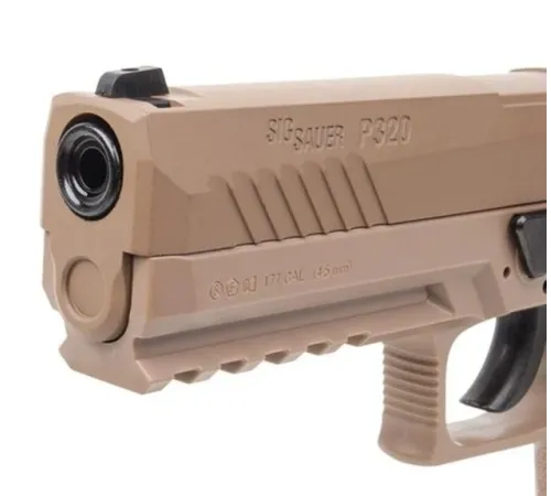Sig Sauer P320 TAN Rengi Blowback Pelet Havalı Tabanca