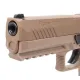 Sig Sauer P320 TAN Rengi Blowback Pelet Havalı Tabanca