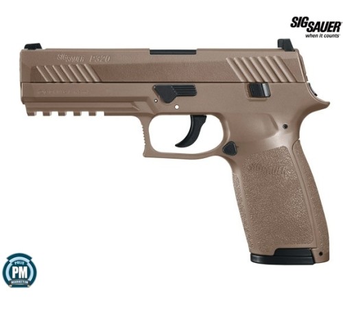 Sig Sauer P320 TAN Rengi Blowback Pelet Havalı Tabanca