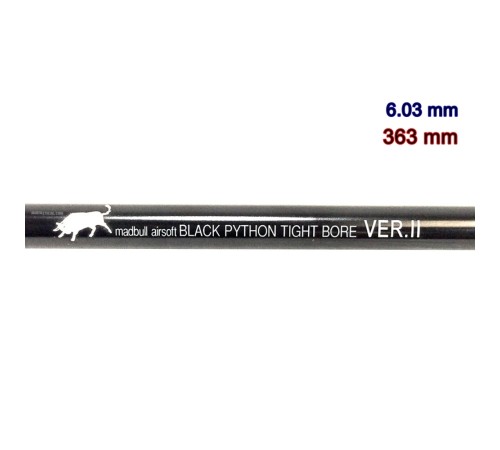 Madbull Black Python 6.03mm Hassas Alüminyum 363mm M4 SR16 İç Namlu