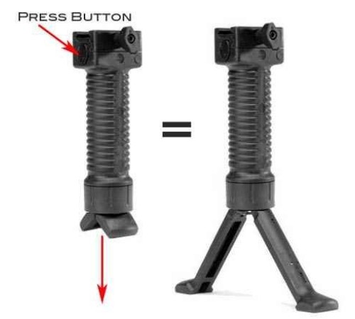 Tüfek Bipod Çatal Ayak
