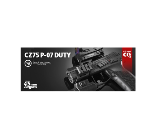 CZ75 P07 Duty Siyah Havalı Tabanca