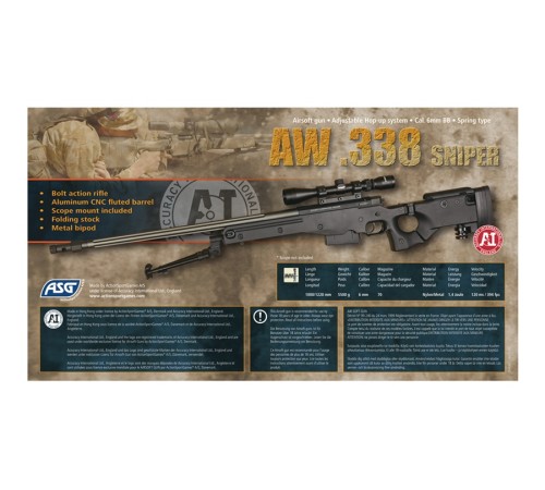 AW 338 Sniper Airsoft Tüfek.