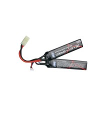 LiPo 7,4 volt 2S 1300 MAH 20C Pil