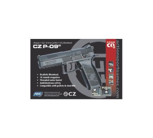 CZ P09 Duty Pellet Atan Havalı Tabanca