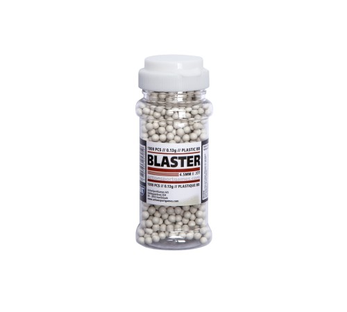 ASG Blaster Airgun plastik BB 0,13 Gram  1000’lik 4,5 mm BB