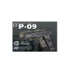 CZ P09 Siyah Green Gazlı Blowback Airsoft Tabanca