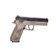 CZ P09 FDE Tan - Siyah Green Gazlı Metal Kapak Takımlı Airsoft Tabanca