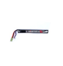 LiPo 7,4 volt 2S 1300 MAH 25C Çubuk Pil