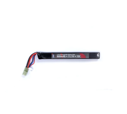 LiPo 11.1 volt 3S 900 MAH 15C Çubuk Pil