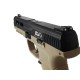 ICS XAE Airsoft Blowback Siyah - Tan Çift Renk Tabanca