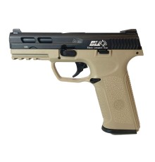 ICS XAE Airsoft Blowback Siyah - Tan Çift Renk Tabanca