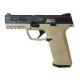 ICS XAE Airsoft Blowback Siyah - Tan Çift Renk Tabanca